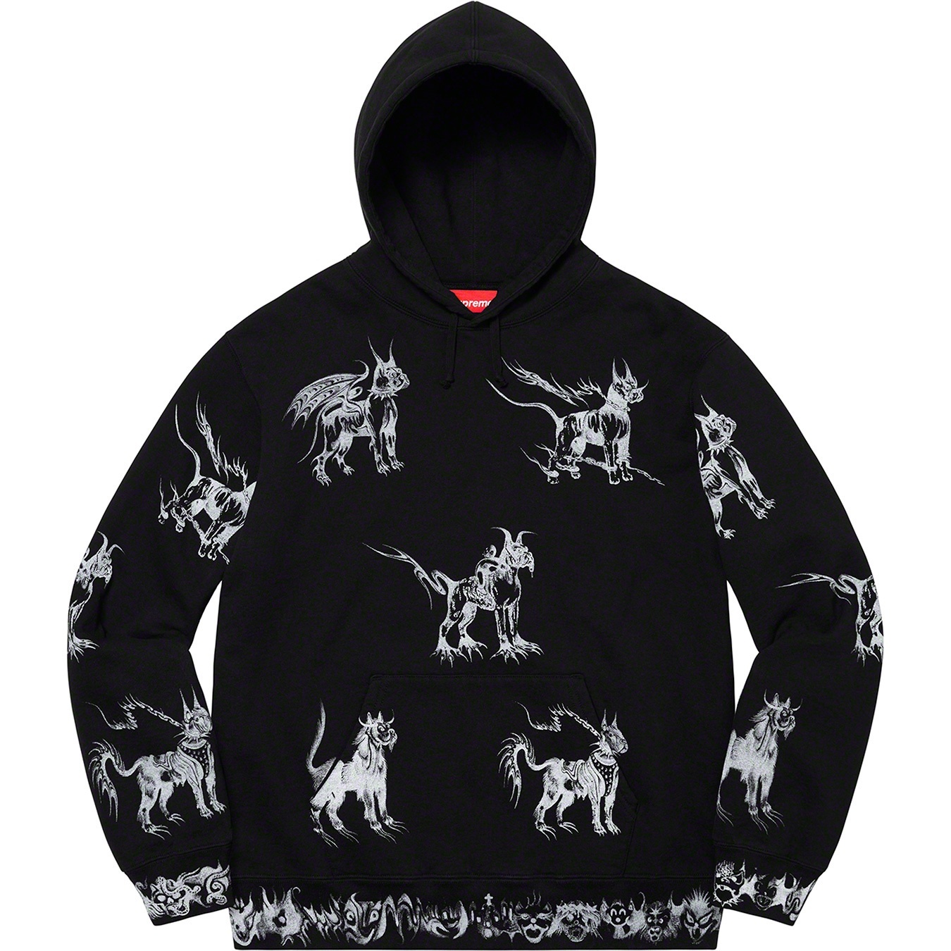 Animals Hooded Sweatshirt view 8